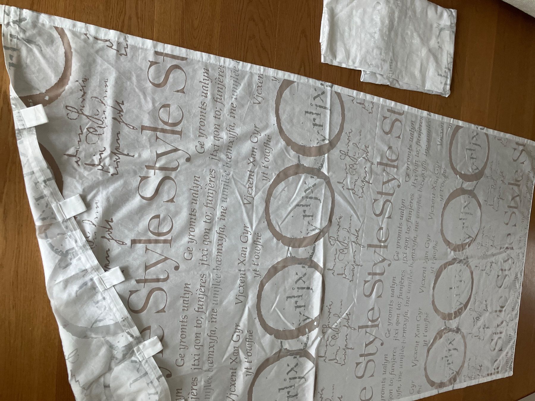 Pfister Tende: Vorhang 2 Stück Blickdicht Weiss – Usato da Unterägeri venduto da Bettsofa123 4