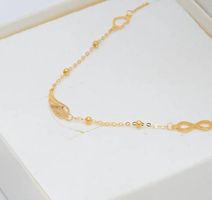 Goldarmband 333 8k Gold Gelbgold Herz