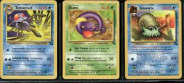 Vintage Pokémon Karte Fossil EN 2000 Lot of 3