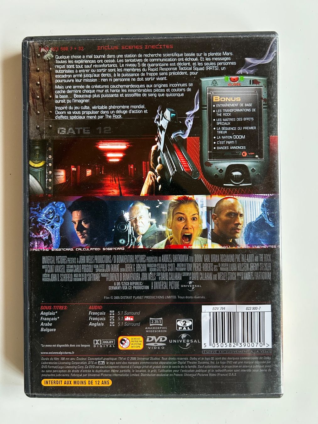 Alle DVDs: DOOM – Gebraucht aus St-Cierges von Crisi53 1
