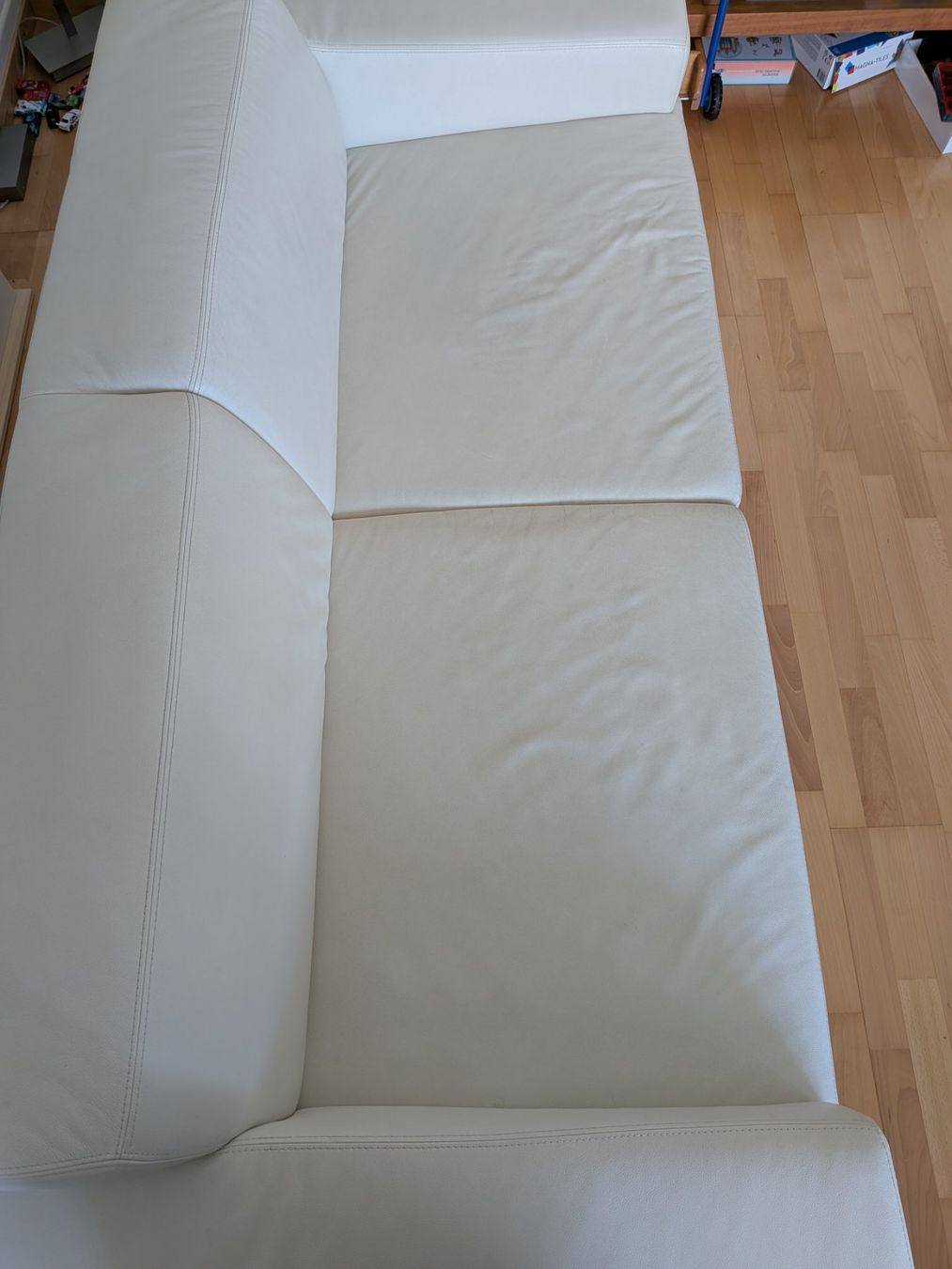 Micasa Divani: Echt Leder Couch in super Zustand – Usato da Zürich venduto da Hund_2000 1