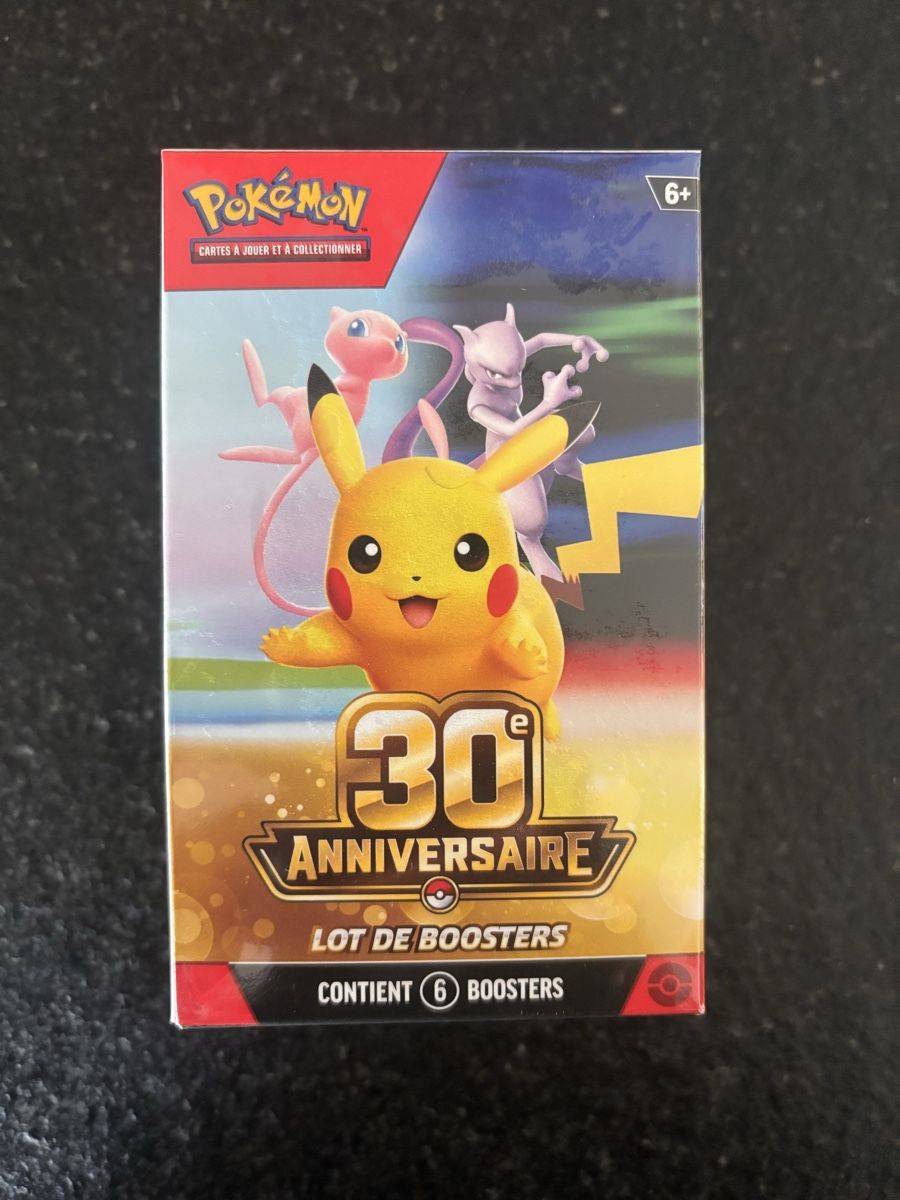 Pokémon Carte collezionabili: Bundle 30 ans FR – Nuovo e nell'imballaggio originale da Troistorrents venduto da Bapt-vth