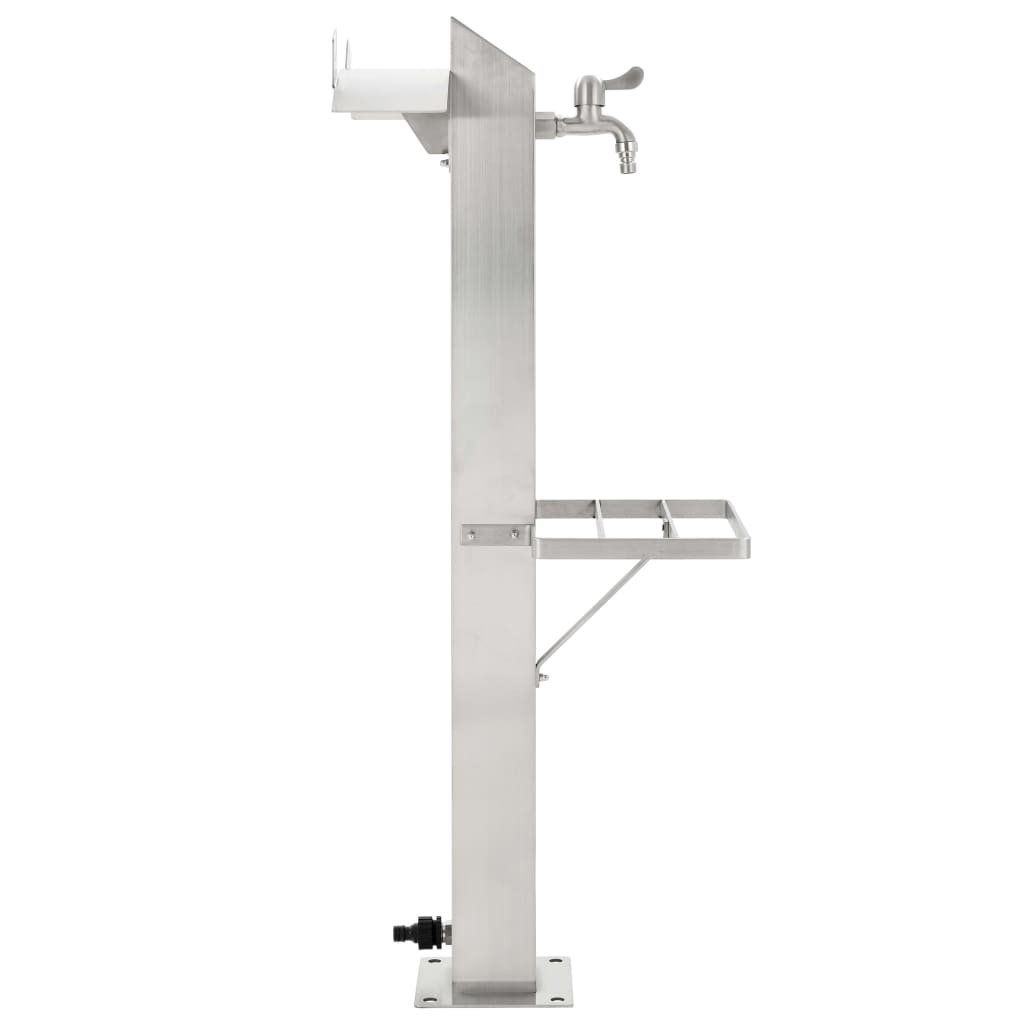 Rubinetteria: Wasserzapfsäule Garten-Wasserhahn Edelstahl Top – Nuovo e nell'imballaggio originale da Reinach BL venduto da biker71