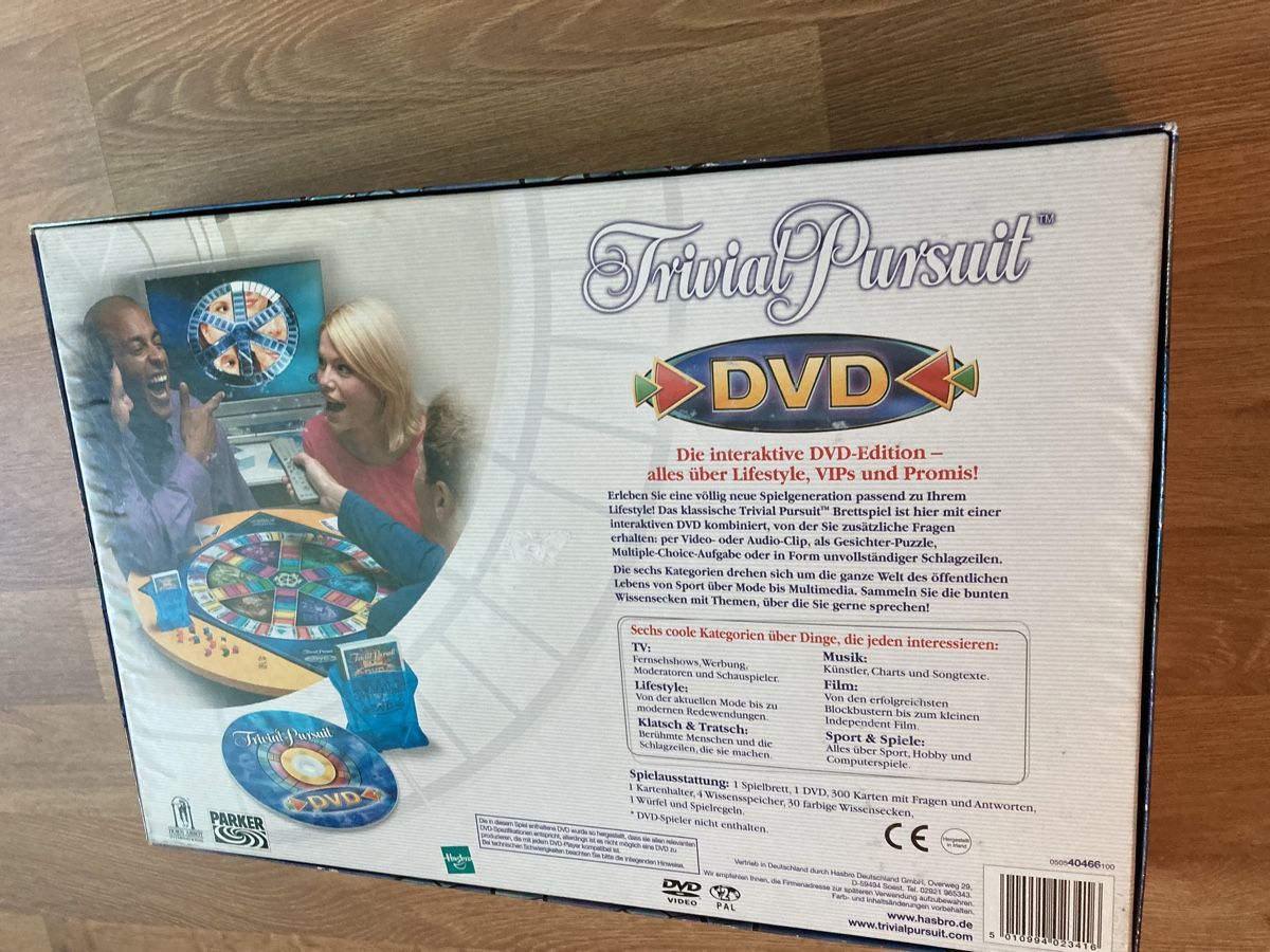 Giochi: Trivial Pursuit DVD Brettspiel – Usato da Emmenbrücke venduto da JJ_89 1