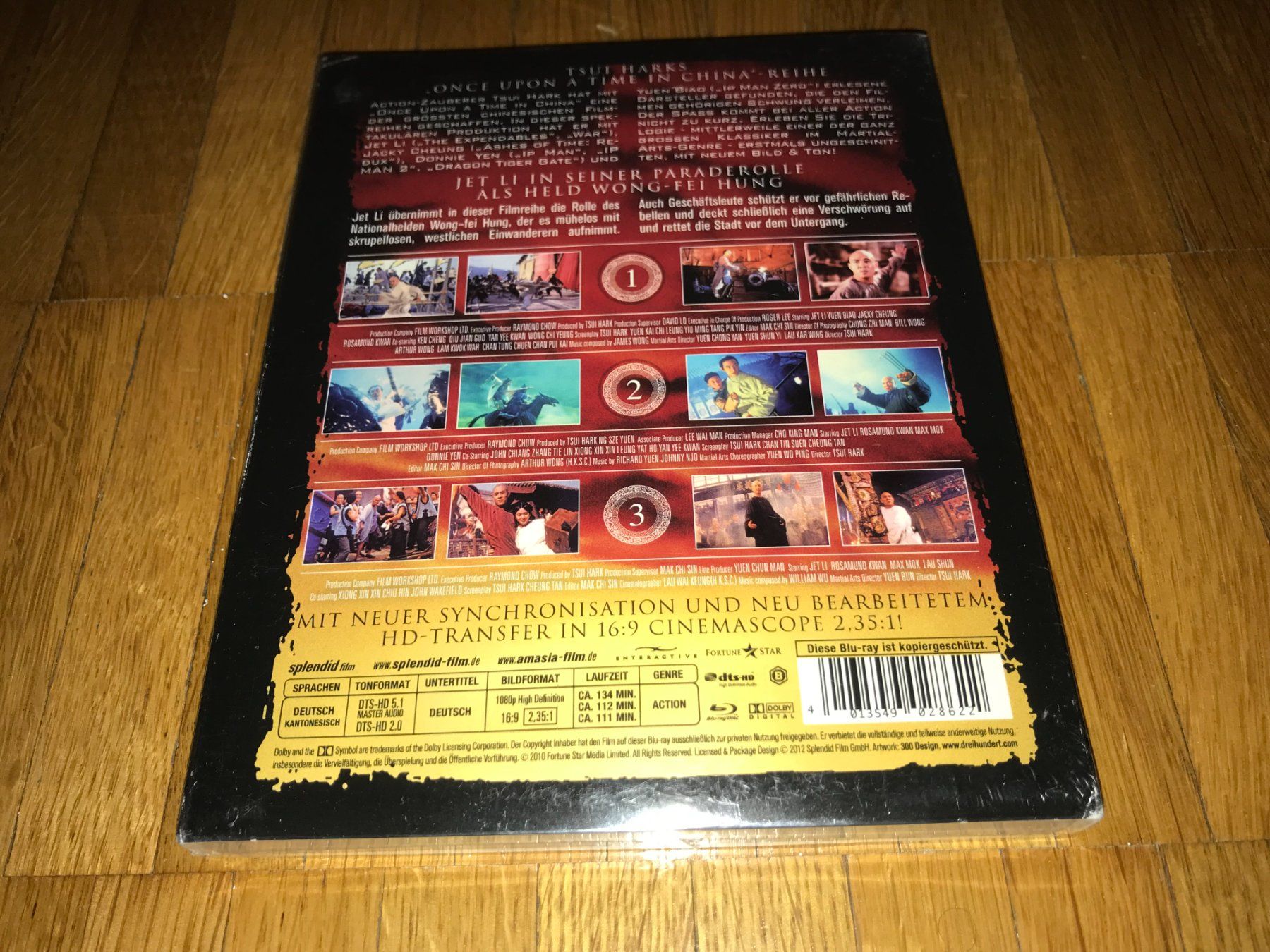 Tous les DVDs: Once upon a time in China - Trilogy - UNCUT – Neuf avec emballage d'origine à Basel par havsok 1