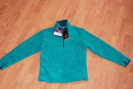 türkisgrüner Fleece Pulli 152 Jako-o NEU