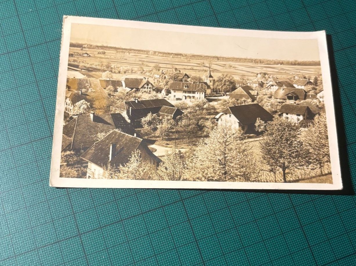 Ansichtskarten: AK GAMPELEN 1939. – Gebraucht aus Utzenstorf von Rose0303