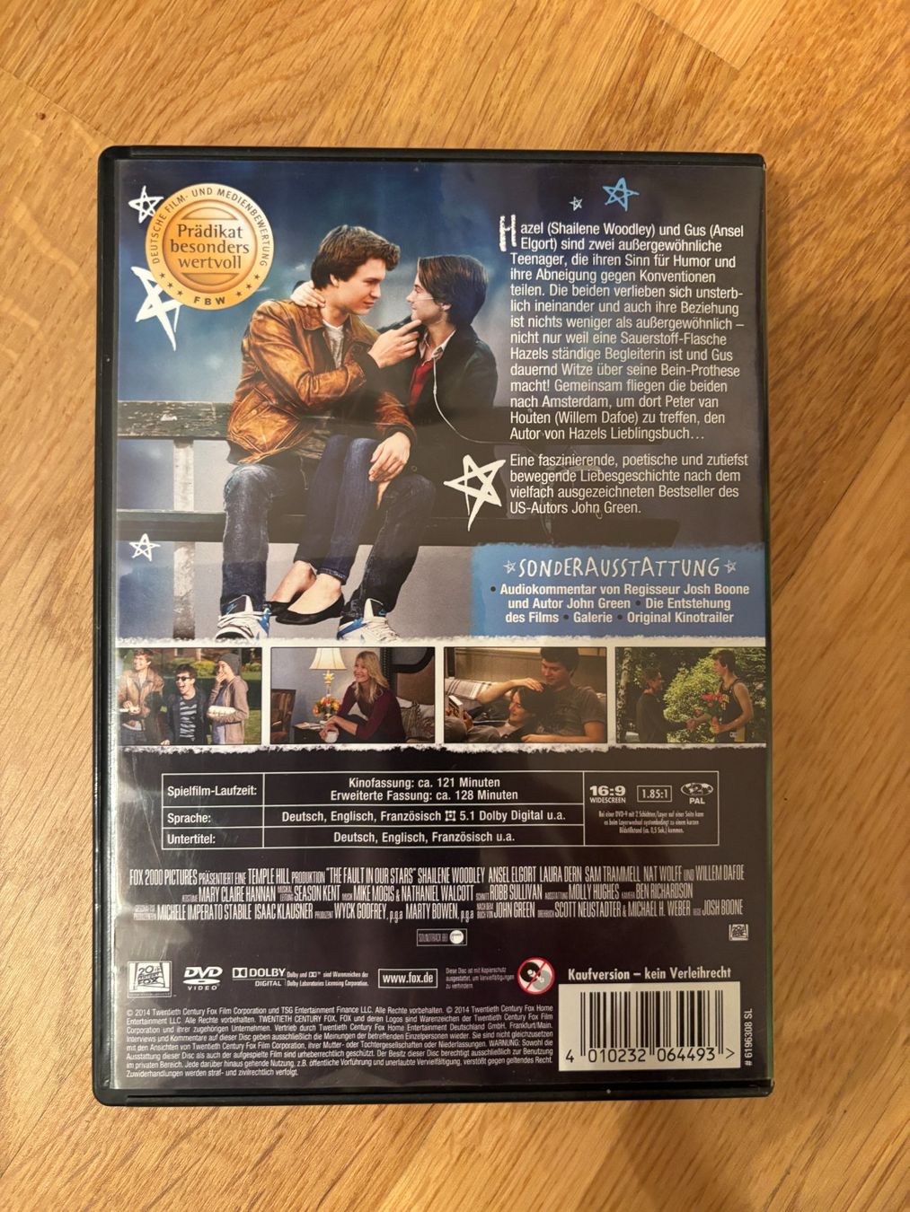 Tutti i DVDs: DVD Das Schicksal ist ein mieser Verräter – Usato da Riehen venduto da martinaaebersold 1