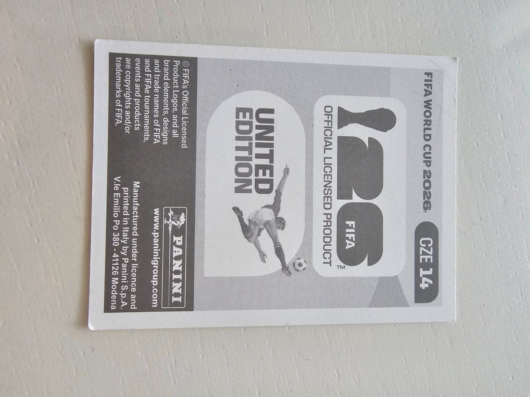 Panini Carte collezionabili: CZE 14 – Usato da Pregassona venduto da sig_6v2k 1