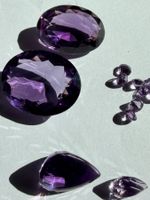 Konvolut Amethyste – verschiedene Schliffe und Grössen