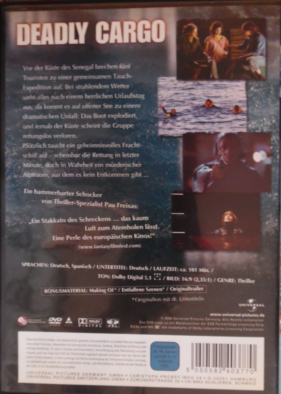 Tous les DVDs: Deadly Cargo – D'occasion à Bellinzona par Luna093 2