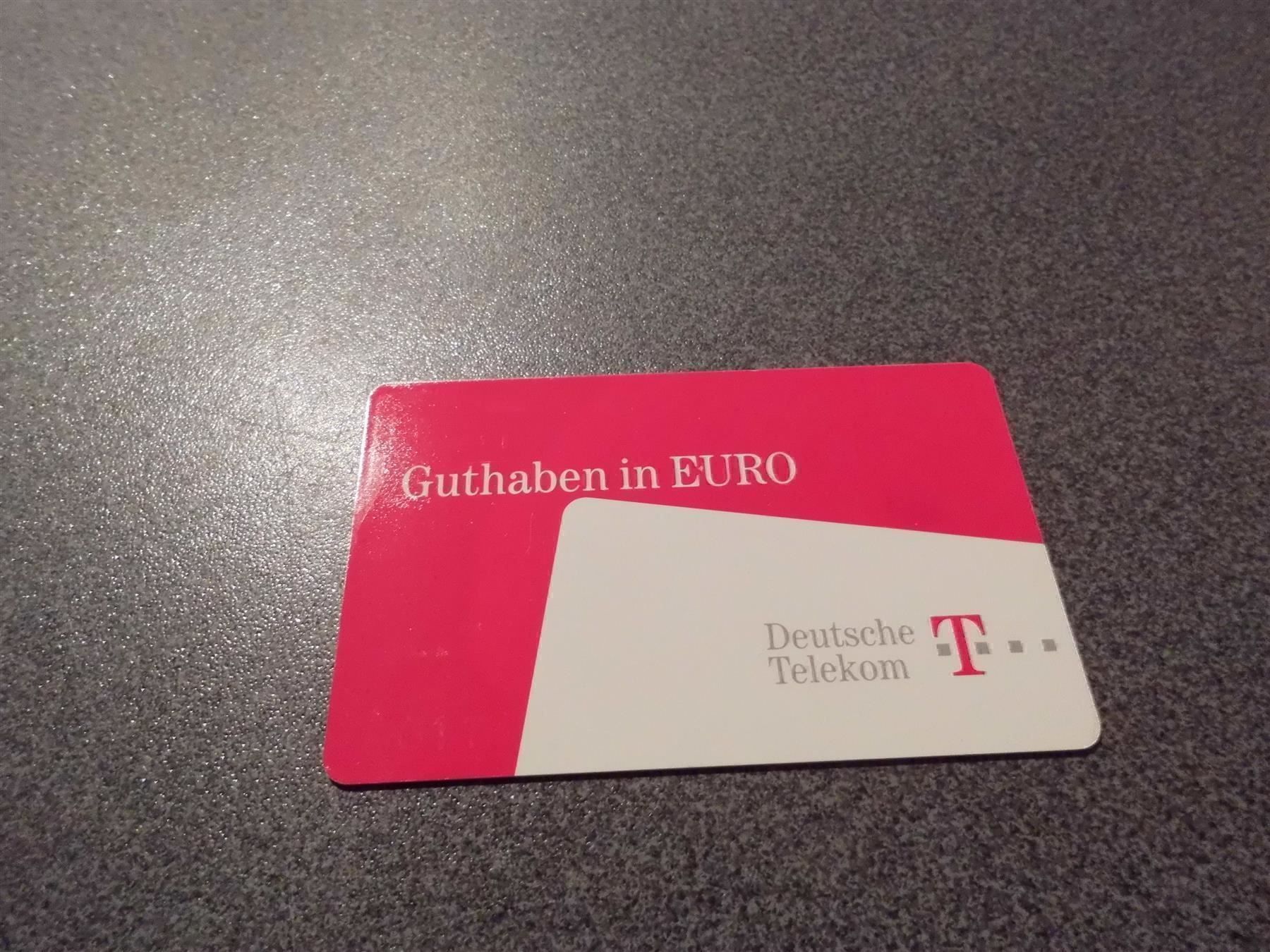 Telefon- & Taxkarten: Taxkarte Deutsche Telekom, Guthaben – Gebraucht aus Zürich von abraxas1291