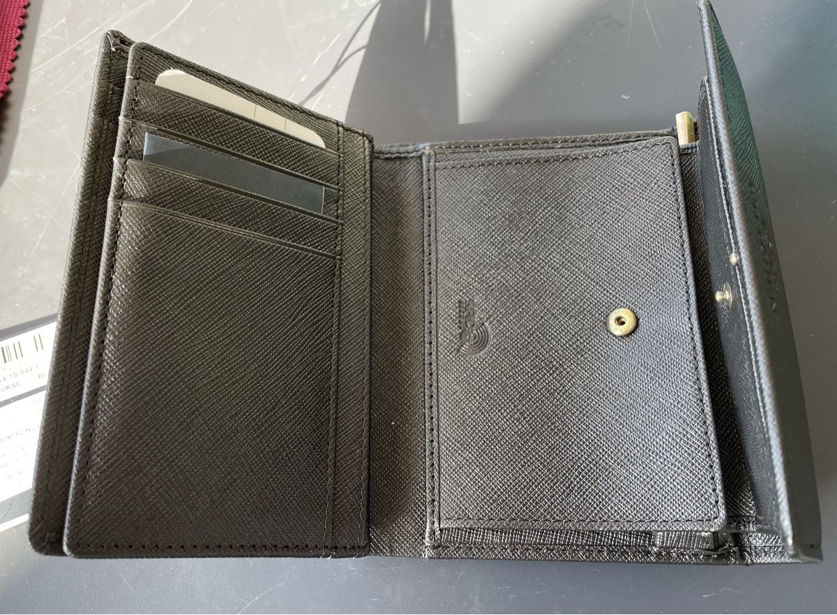 Brieftaschen: Schwarzes Leder Portemonnaie Wittchen – Neu und originalverpackt aus Ebikon von elischka 4