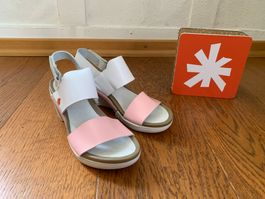 Art 1673 Rotterdam city white-rose Gr.37 Keilsandalen Wedges