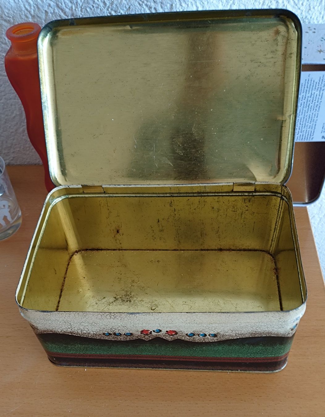 Pots: Alte Blechdose - ca 30 x 20 x 10 cm – D'occasion à Allschwil par Swisstoybox 1