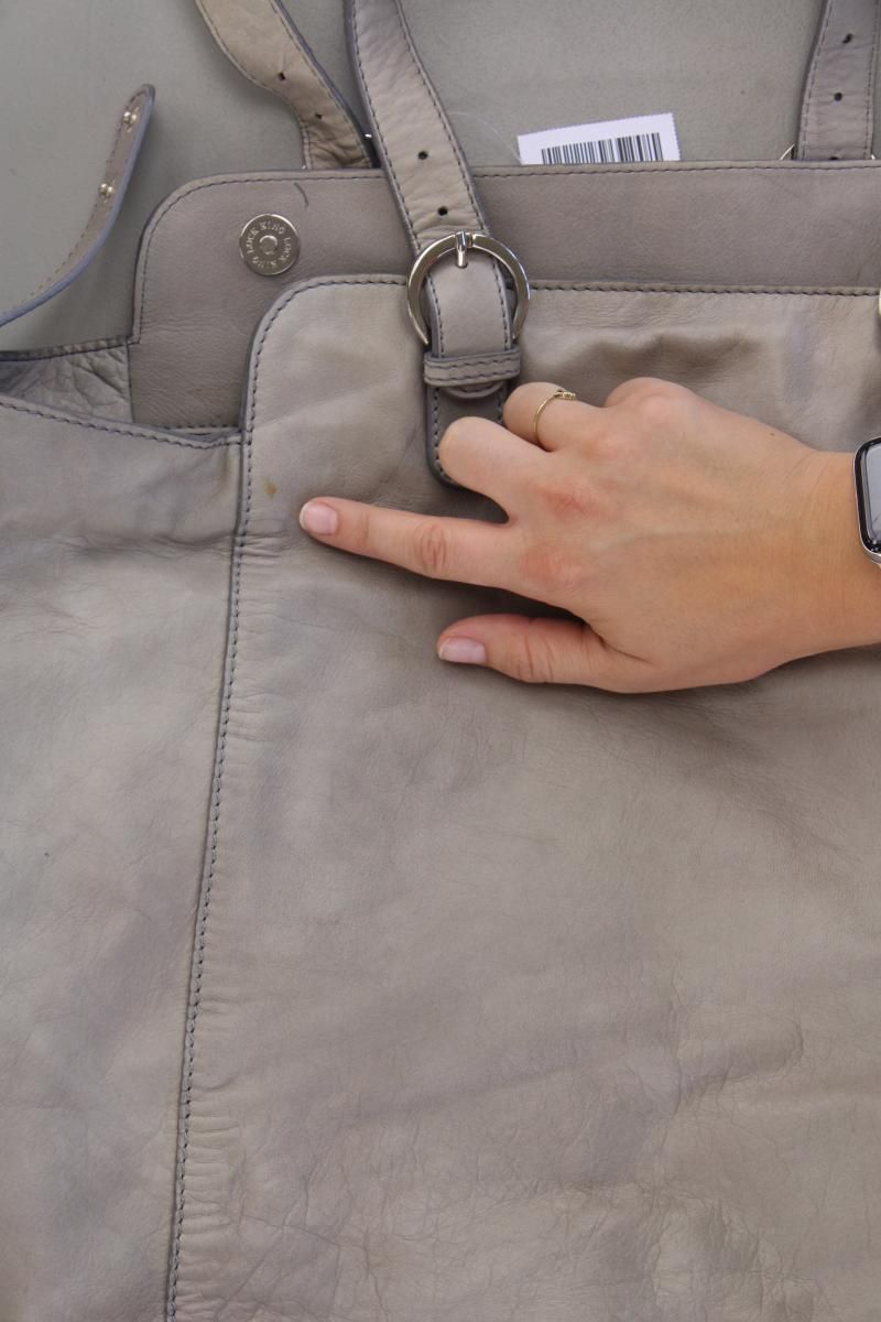 Borse da donna: René Lezard Henkeltasche grau aus Leder – Usato da Neustadt an der Waldnaab venduto da SecondLifeFashion 3