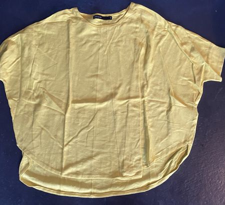 Gelbes luftiges Sommershirt Gr. S Karen Millen Baumwolle neu