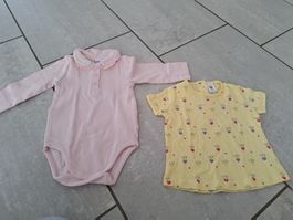 Babybody und T-Shirt Gr. 62/68 Neu