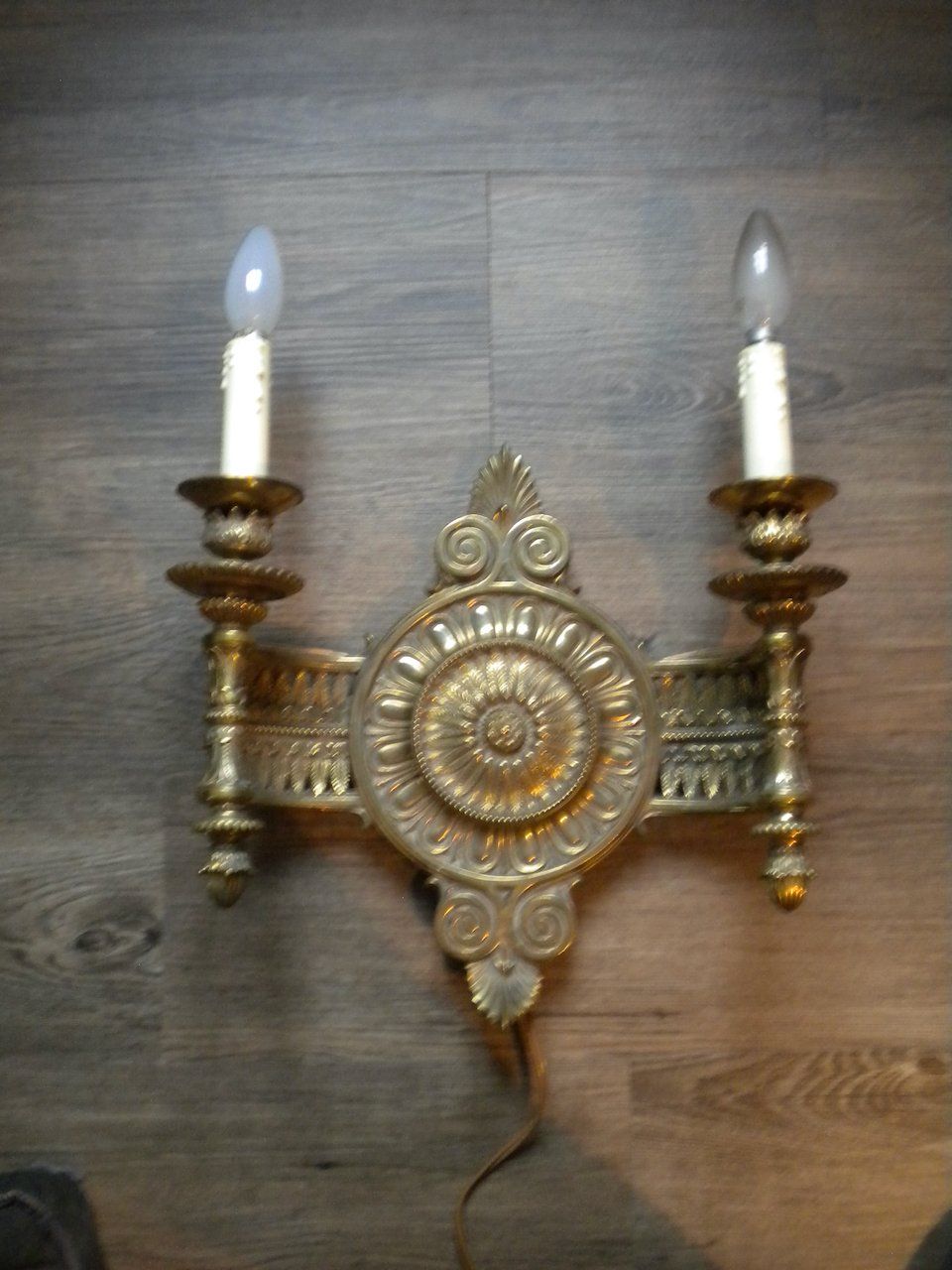Lampen: Wandleuchter Empire, messing – Gebraucht aus Winterthur von stachelfuss 6