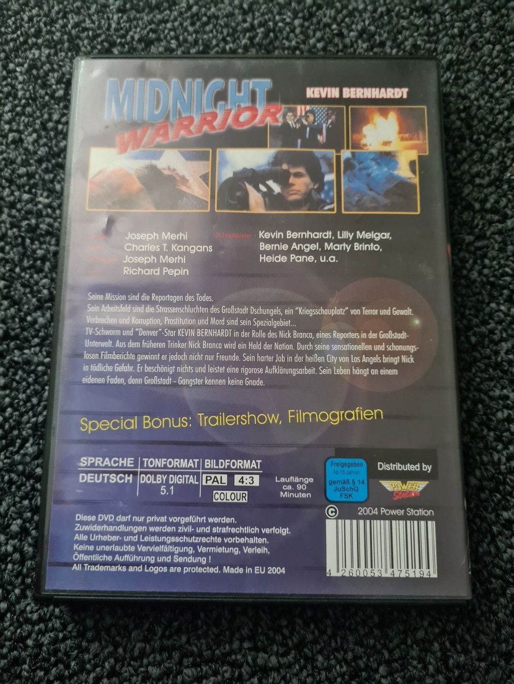 Alle DVDs: MIDNIGHT WARRIOR(9808) – Gebraucht aus Ruswil von jan_bxl5 1