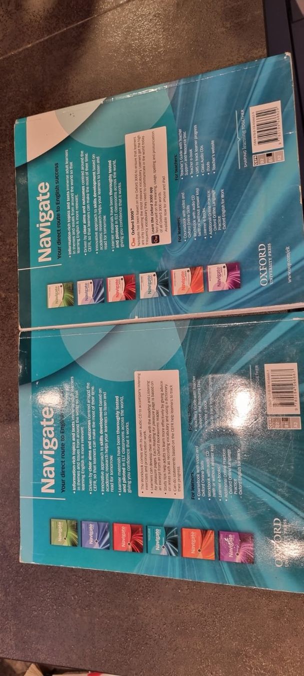 Libri: Navigate Coursebook Workbook Audio CD, with Video + Online – Usato da Spiegel b. Bern venduto da sus_xj97 6