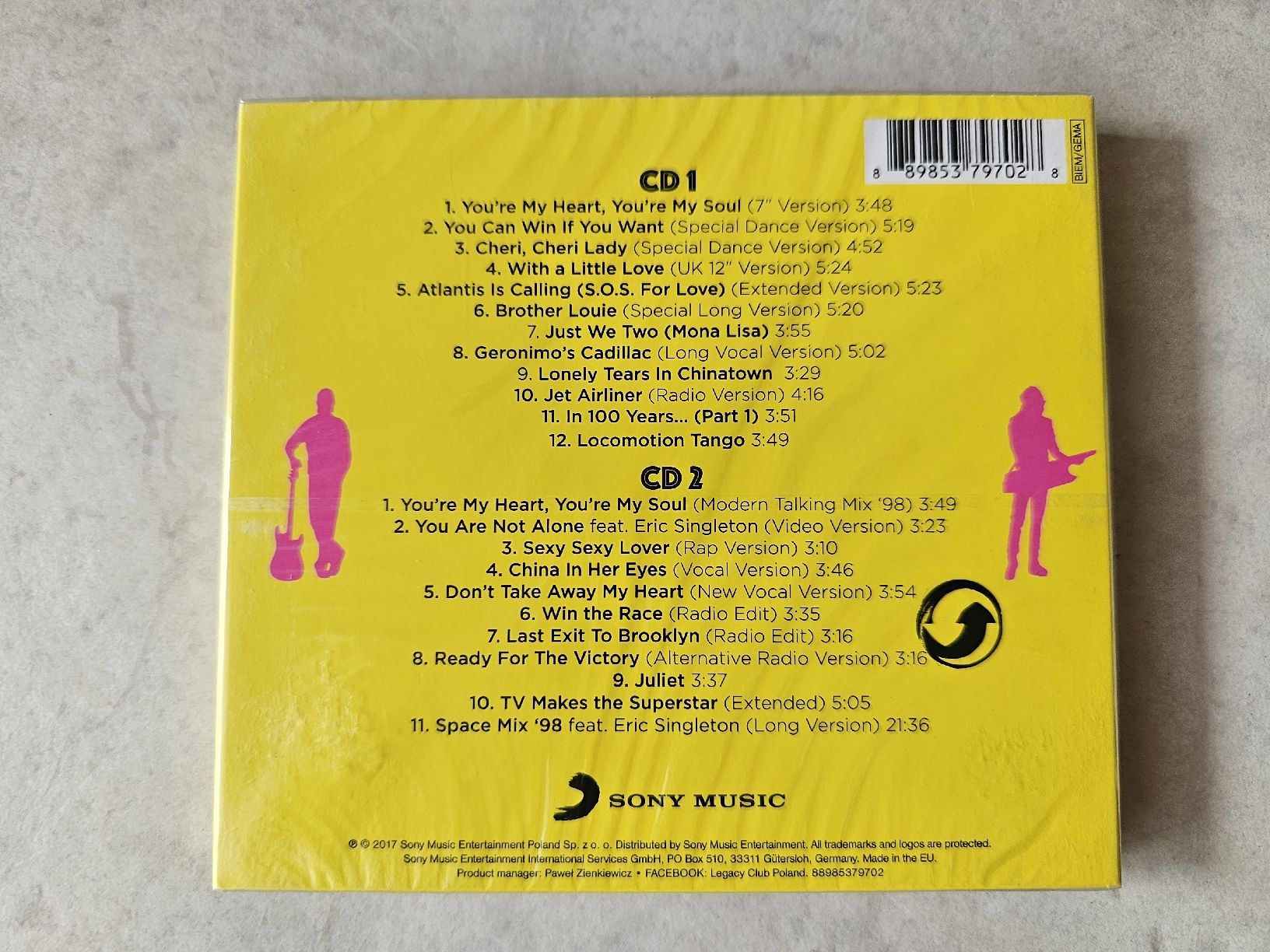 CD: Modern Talking  -  Ready For The Mix / 2 CD's Fabrikneu – Nuovo e nell'imballaggio originale da Schneisingen venduto da backstore24 1