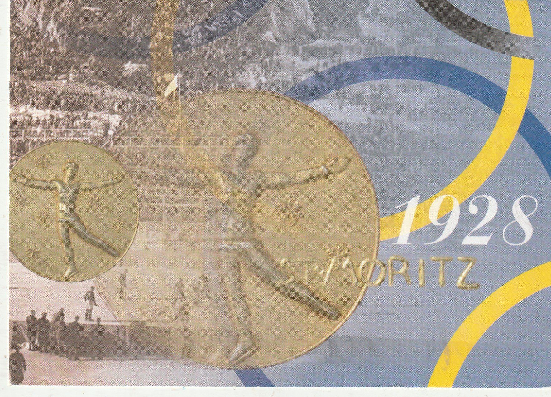 Cartes postales: St. Moritz Werbekarte – D'occasion à Lumbrein par made02