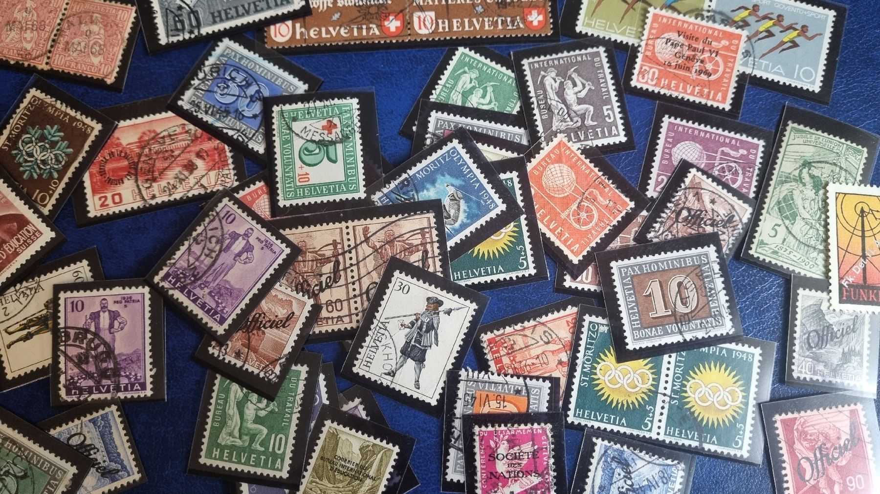 Tutti i francobolli: AUS NACHLASS - DIVERSE SCHWEIZER BRIEFMARKEN  – Usato da Heimenschwand venduto da Valvora 7
