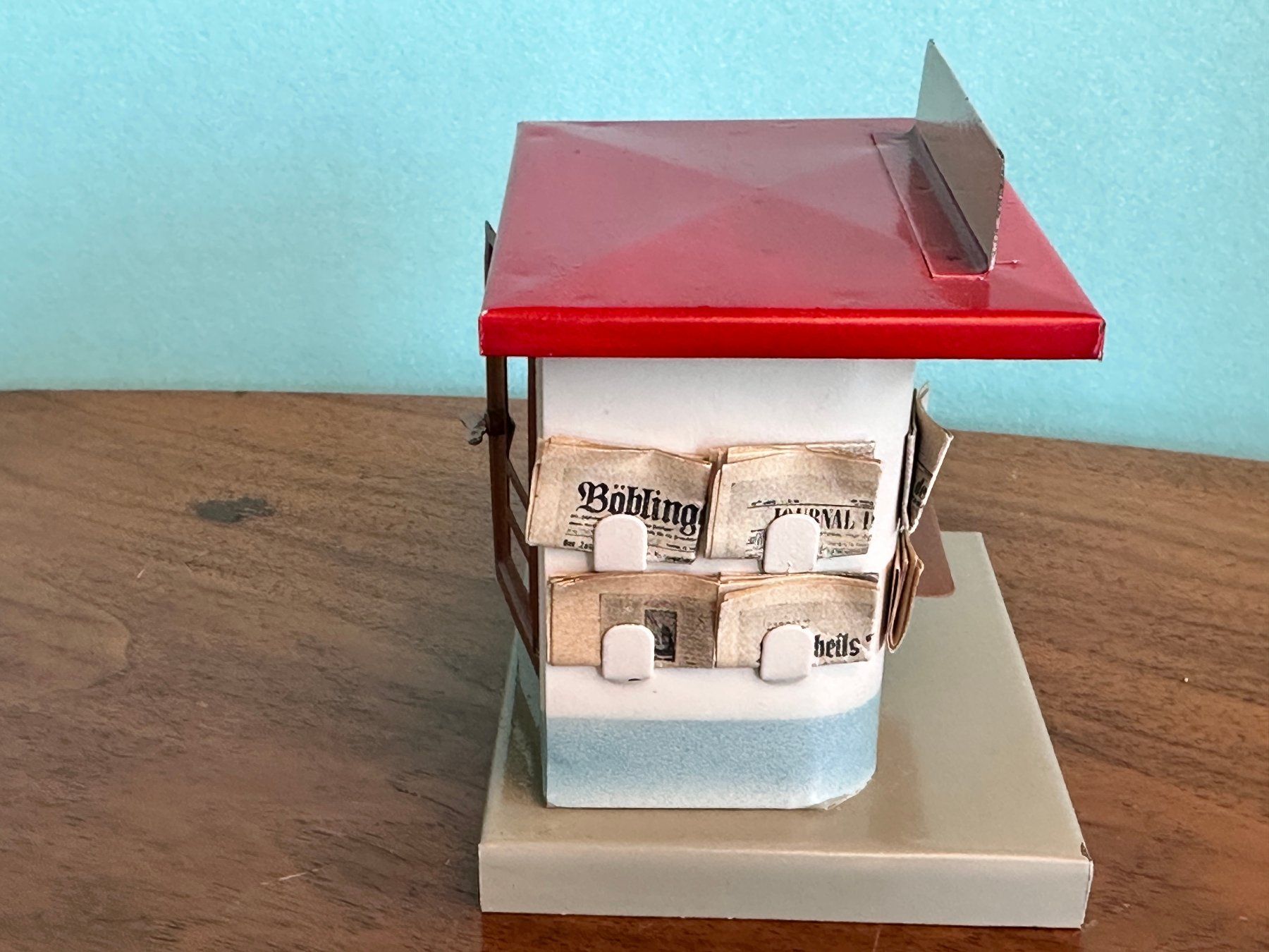 Kibri Modellini di ferrovie: Kibri Kiosk / Zeitungen , neuwertig – Usato da Seuzach venduto da Jage 4