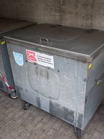 V-ZUG Abfallcontainer 800 Liter verzinkt auf Rollen