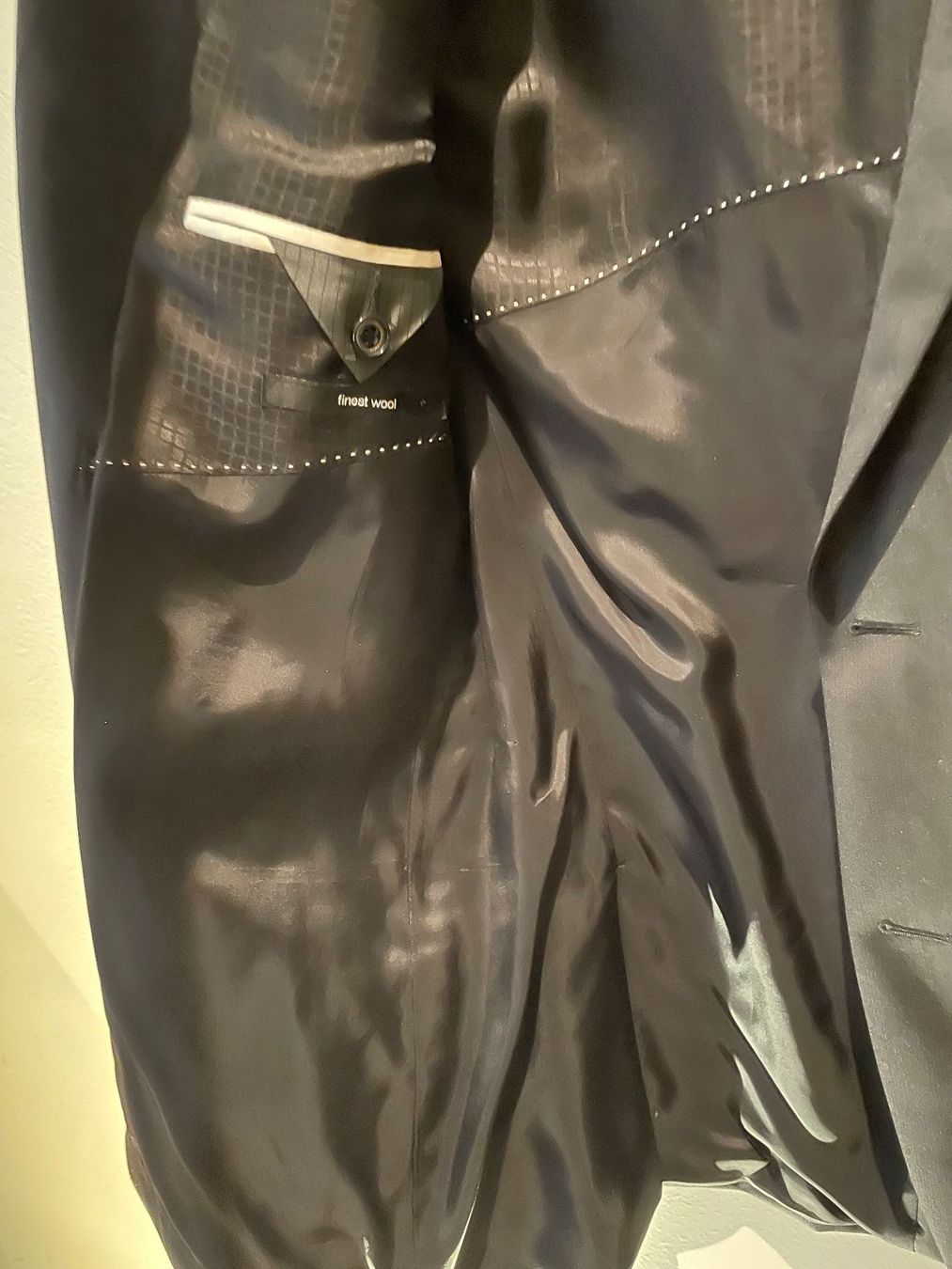 Strellson Giacche: Strellson Blazer Schwarz glänzend/Gr.98/Neu/OVP – Nuovo e nell'imballaggio originale da Volketswil venduto da rubin74 3