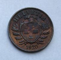 1920 2 Rappen -unz