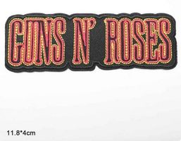 PATCH GUNS N' ROSES, CA. 11.8 X 4CM NEU