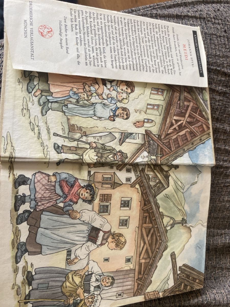 Libri: Heidi Buch 1952 erschienen  – Usato da St.Stephan venduto da Maze78 1