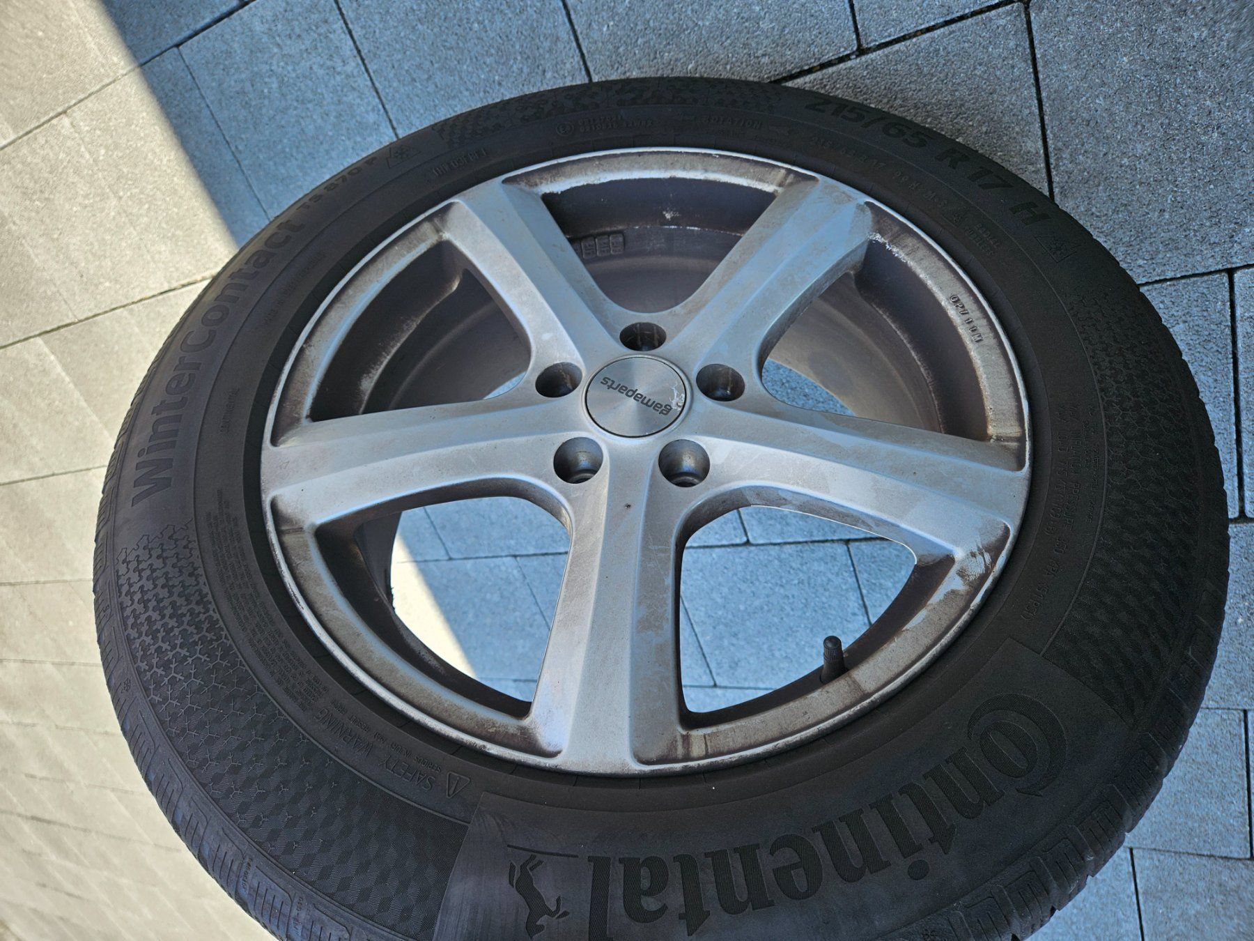 Continental Pneumatici & Ruote complete: Kompl. Räder (Winter) – Usato da Luterbach venduto da Jeye