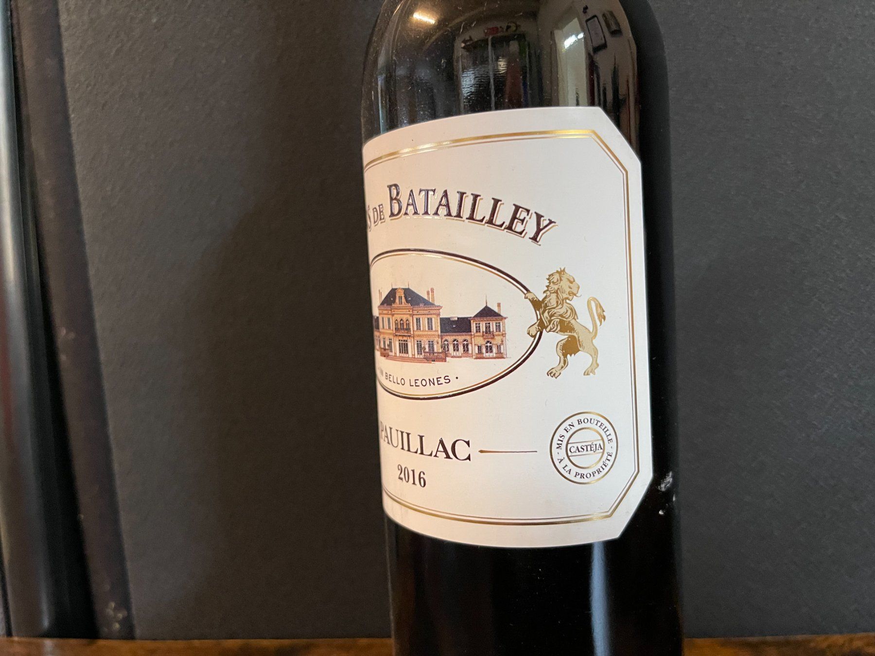 Vino: CHATEAU LIONS DE BATAILLEY 2016 PAUILLAC – Nuovo e nell'imballaggio originale da Oftringen venduto da Vucki 4