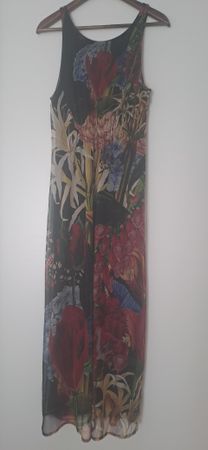 Vestito lungo Desigual stampato floreale taglia L usato