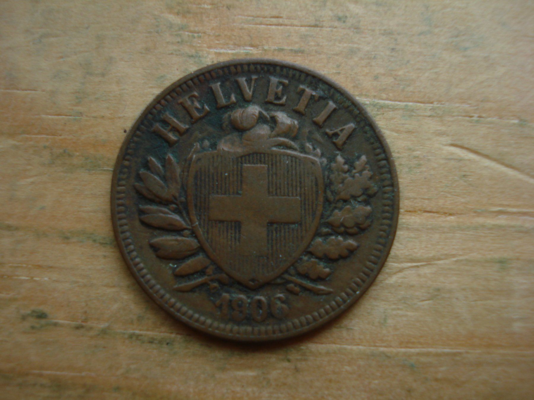Tutti le monete: (S) 2 Rappen 1906 – Usato da Erlach venduto da Net-Coins