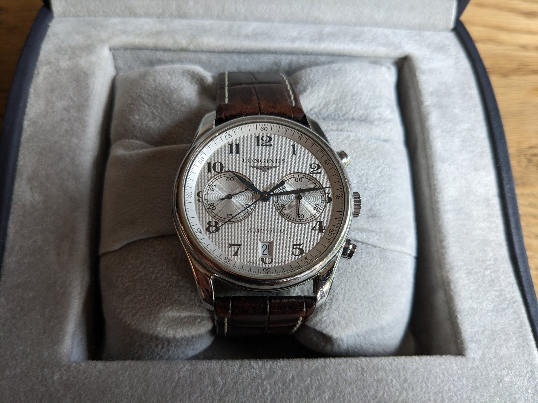 Longines Orologi: Longines Master Collection Chronograph L2.629.4.78.5 – Usato da Stallikon venduto da Wagi2