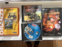 Jeu PC CD-ROM Lot 4 jeux différents lot jeux occasion