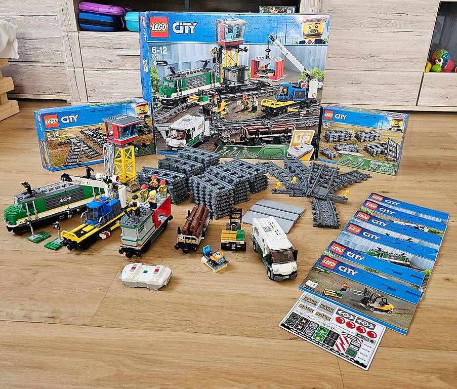 Giocattoli: Lego Güterzug 60198 + 60238 + 60205 – Usato da Bern venduto da ste_vv8y