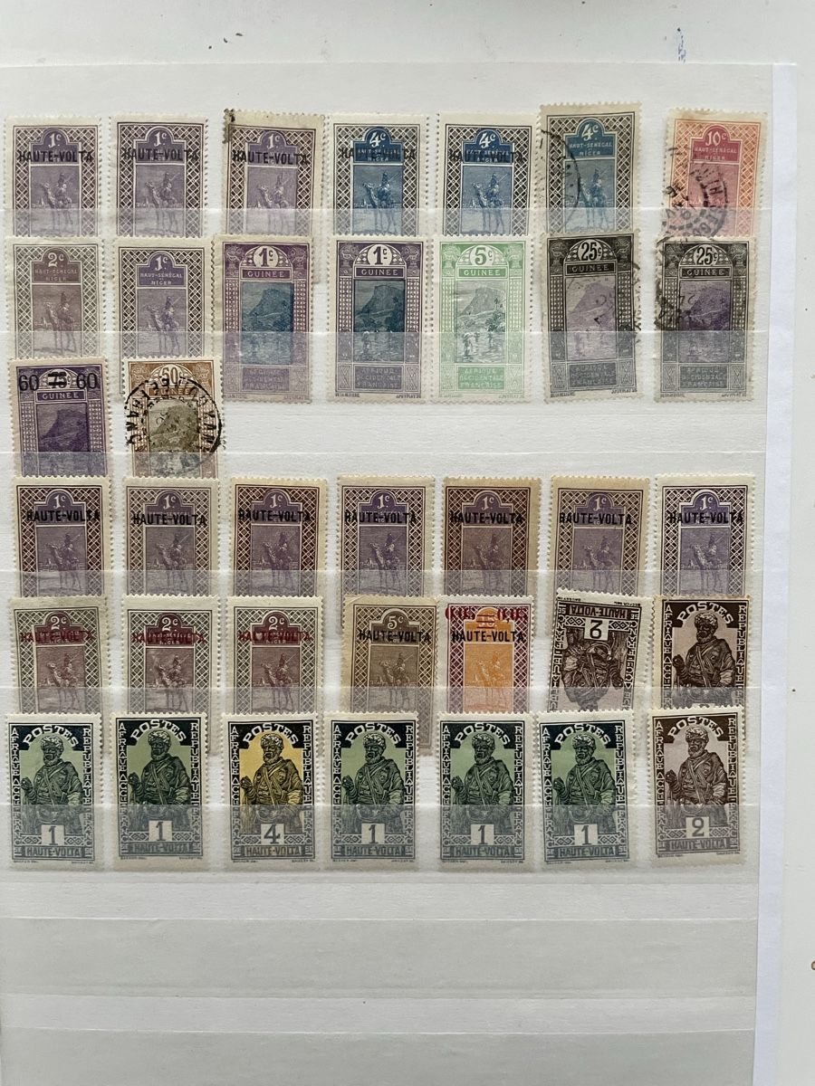 Alle Briefmarken: Briefmarken aus Haut-Volta/Senegal/Niger/Niger – Gebraucht aus Meierskappel von Hala03
