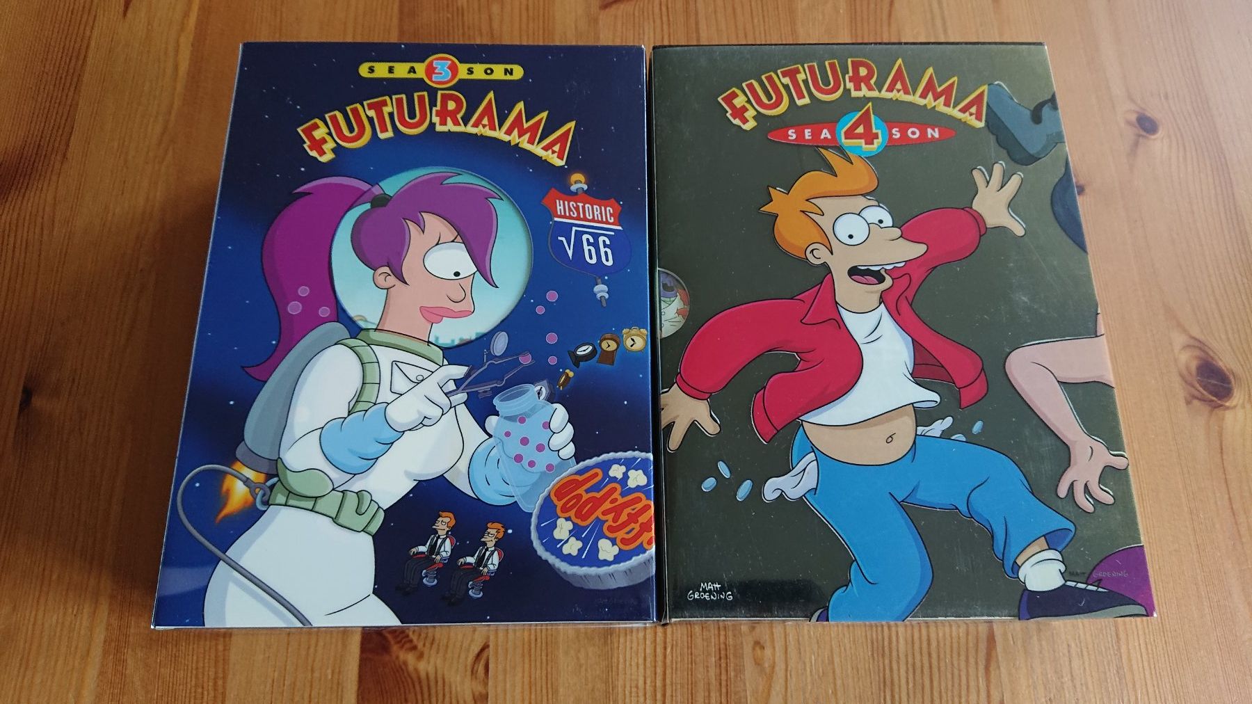 Tutti i DVDs: FUTURAMA Staffel 1 bis 4 auf DVD – Usato da Wilderswil venduto da Exebub 6