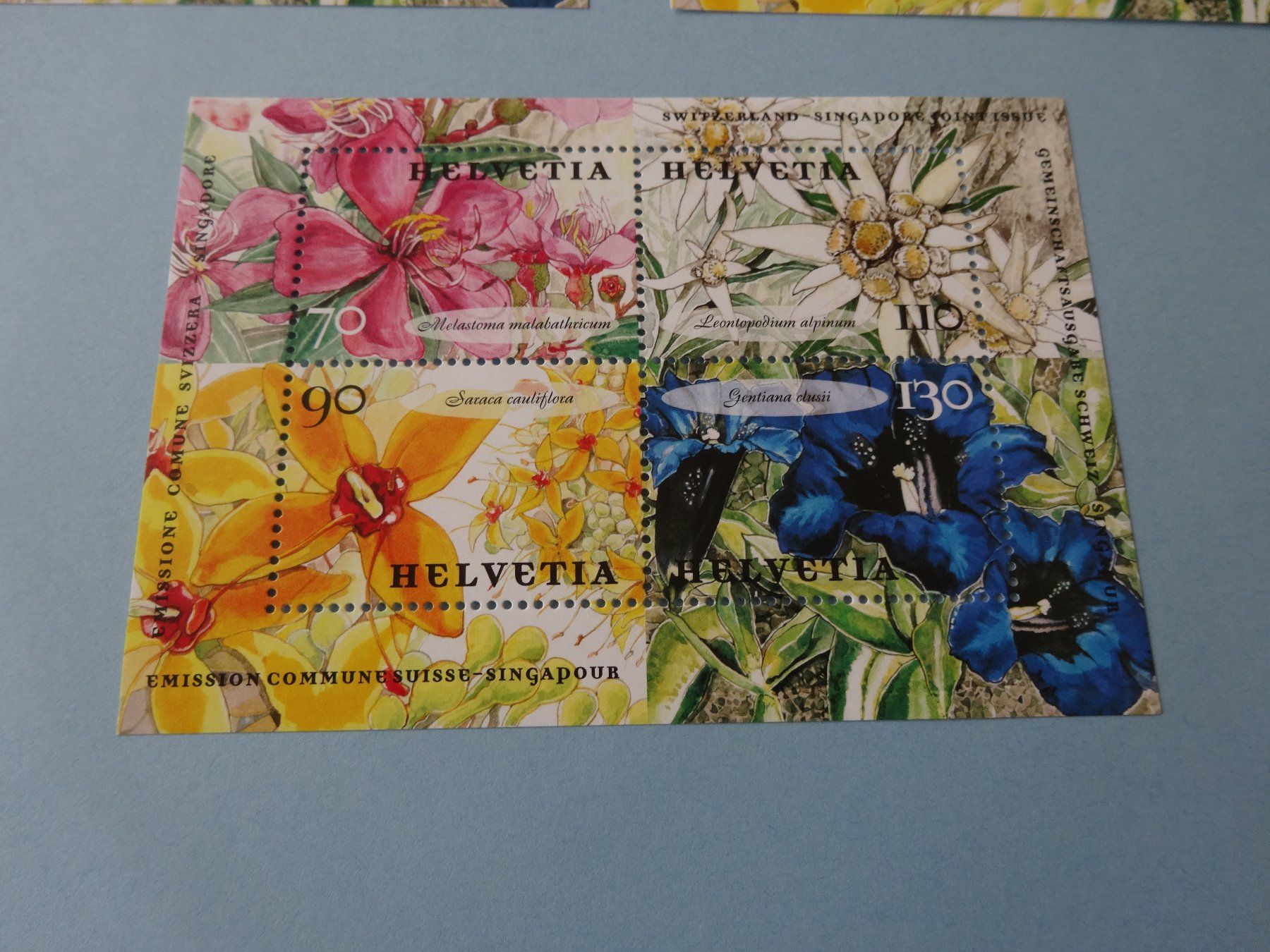 Alle Briefmarken: Helvetia 3 Emission Singapour Postfrisch – Neu (gemäss Beschreibung) aus Neerach von jenny062 1