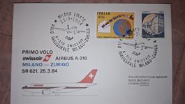 Swissair Milano - Zürich 25.03.1984