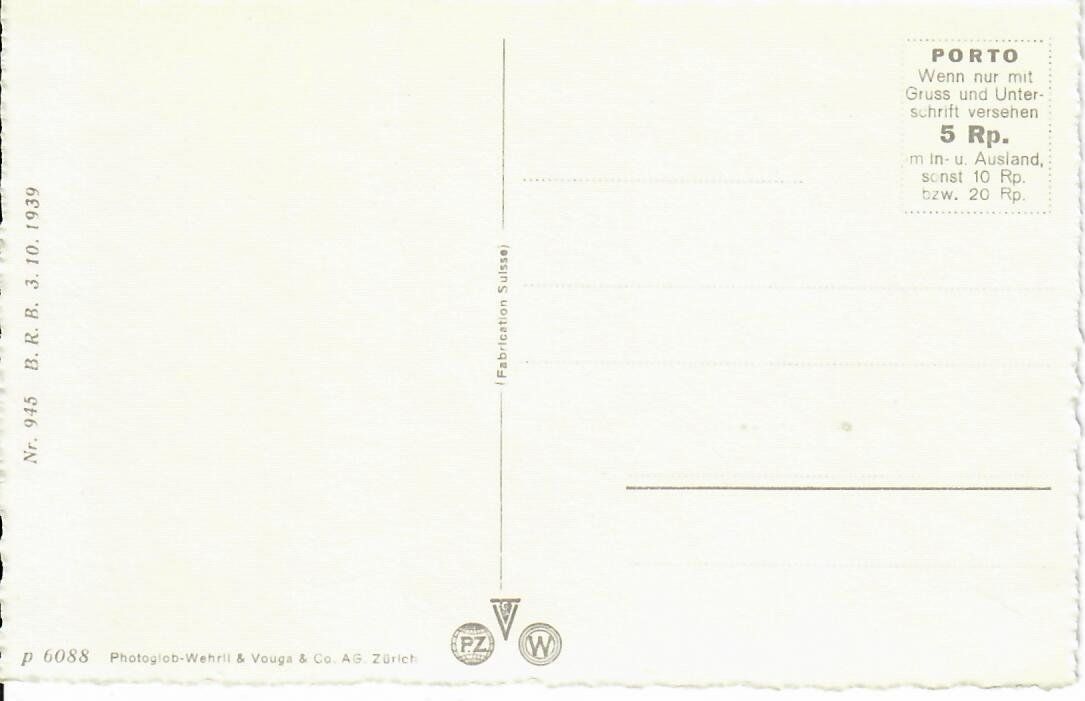 Ansichtskarten: Lungern – Gebraucht aus Hochdorf von Ziegel-16 1