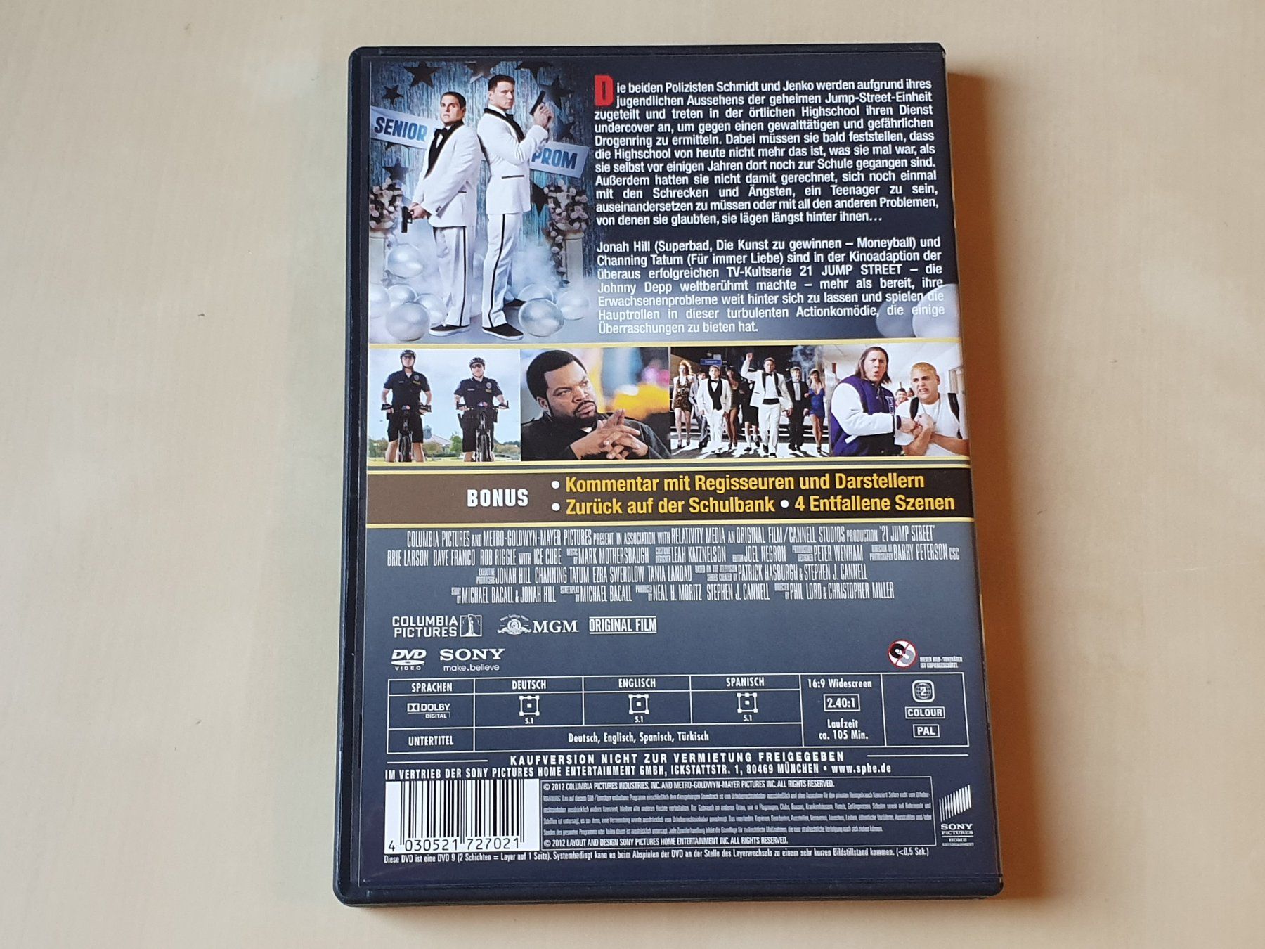 Tutti i DVDs: 21 Jump Street – Usato da Stansstad venduto da collectorsshop 1