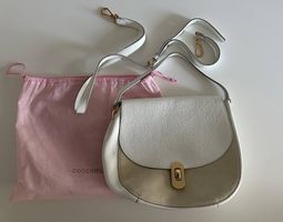 COCCINELLE Handtasche weiss Leder NEU