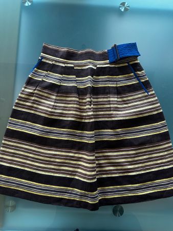Jupe Façonnable rayée taille 38 bon état