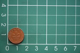 währung bundesrepublik deutschland 1pfennig  1950 / marke
